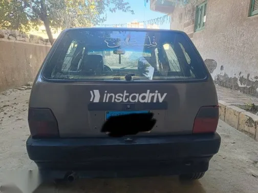 فيات اونو 1990 فضي مستعملة للبيع - 4