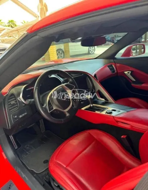 شيفروليه كورفيت 2014 أحمر مستعملة للبيع - 2