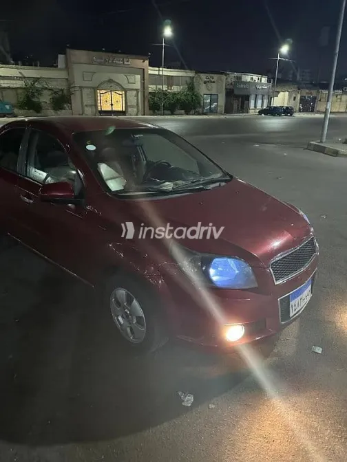 Chevrolet Aveo 2017 Burgundy Used for Sale - 7