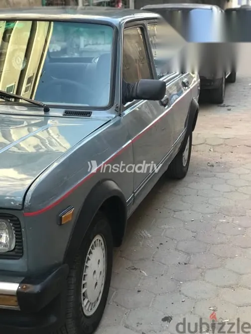 فيات 128 1991 أزرق غامق مستعملة للبيع - 5