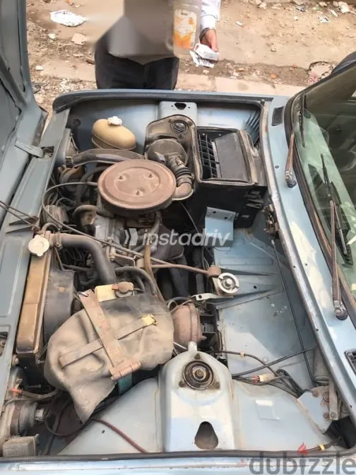 فيات 128 1991 أزرق غامق مستعملة للبيع - 9