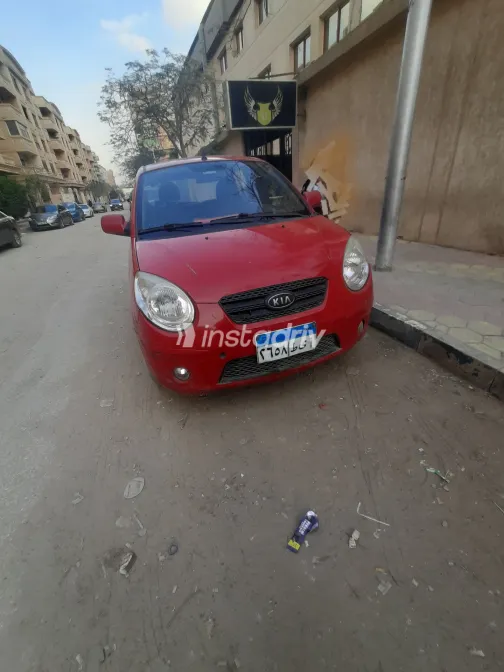 كيا بيكانتو 2010 أبيض مستعملة للبيع - 2