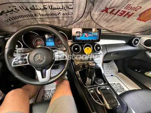 مرسيدس C 180 2019 أبيض مستعملة للبيع - 7