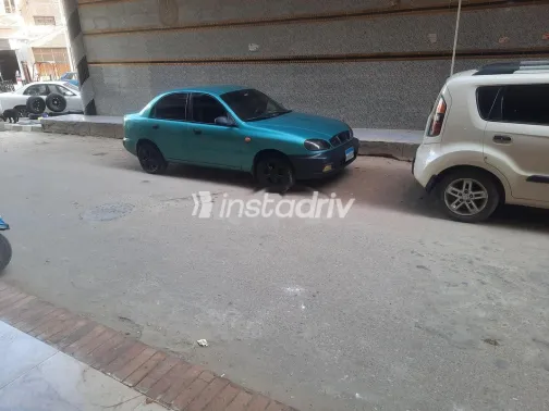 دايو لانوس 1999 أخضر مستعملة للبيع - 2