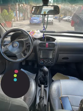 اوبل كورسا 2004 أبيض مستعملة للبيع