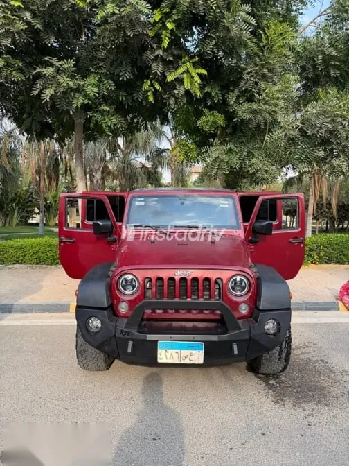 Jeep Wrangler 2015 Red Used for Sale - 1