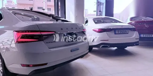 سكودا سوبيرب 2024 أبيض مستعملة للبيع - 7