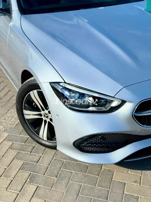 مرسيدس C 180 2024 فضي مستعملة للبيع - 2