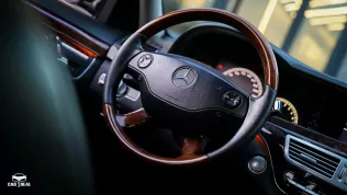 مرسيدس S 500 2008 أبيض مستعملة للبيع