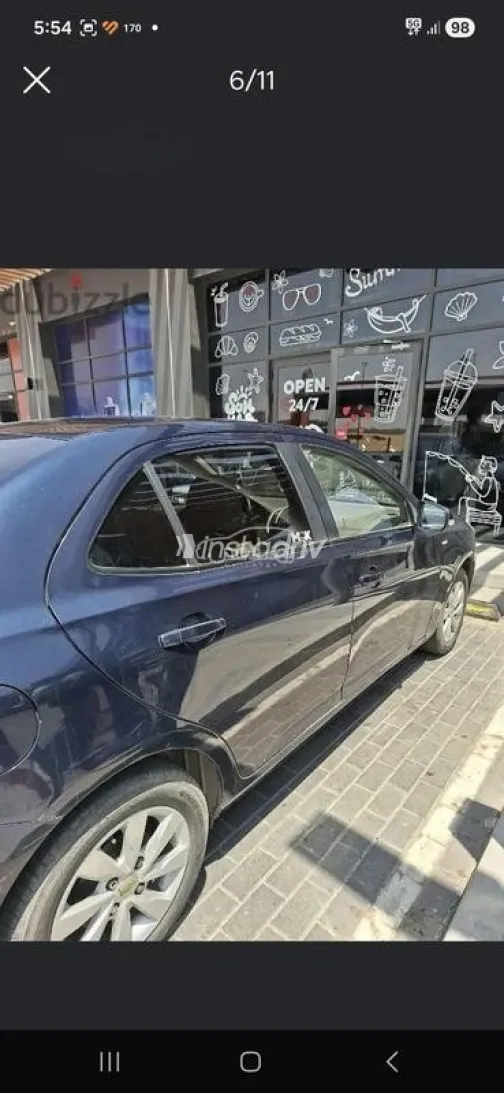 Chevrolet Optra 2019 Dark Blue Used for Sale - 2