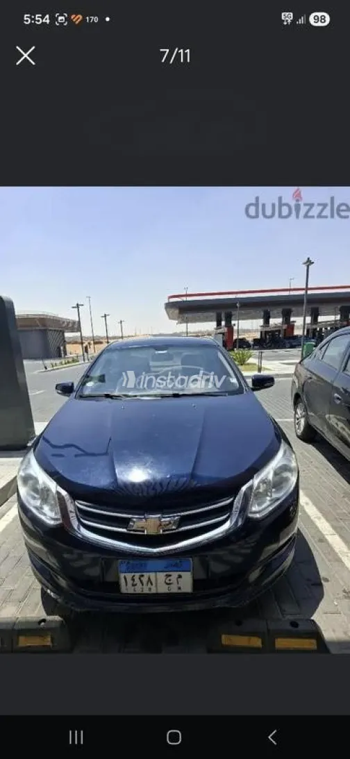 Chevrolet Optra 2019 Dark Blue Used for Sale - 3