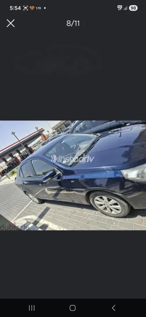 Chevrolet Optra 2019 Dark Blue Used for Sale - 4