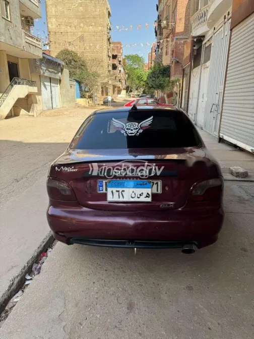 هيونداي اكسنت 1999 أحمر مستعملة للبيع - 3