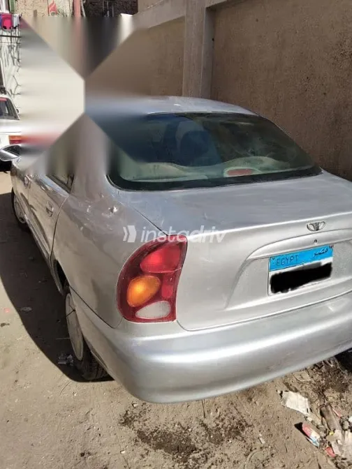 دايو لانوس 2005 فضي مستعملة للبيع - 6