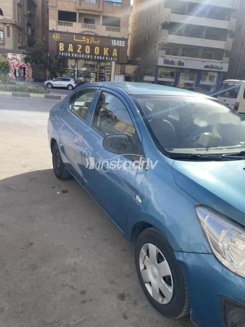 Mitsubishi Attrage 2014 Blue Used for Sale - 2