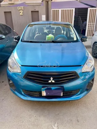 Mitsubishi Attrage 2014 Blue Used for Sale