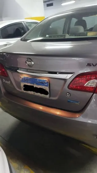 نيسان سنترا 2018 رمادي مستعملة للبيع