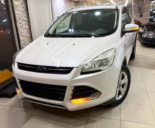 فورد كوجا 2015 أبيض مستعملة للبيع - 2