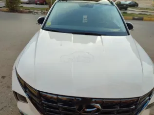 هيونداي توسان تربو GDI 2022 أبيض مستعملة للبيع