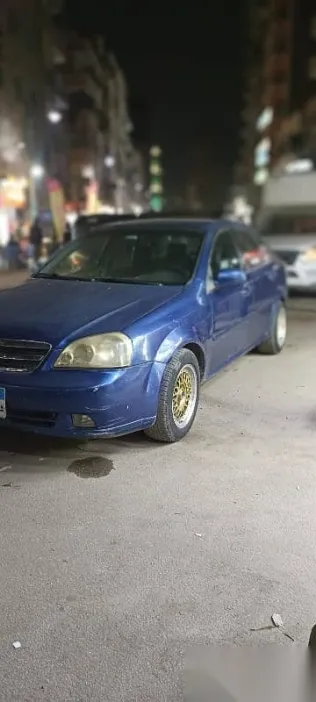 شيفروليه أوبترا 2008 أزرق غامق مستعملة للبيع
