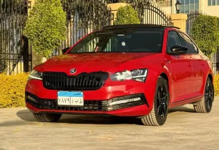 Skoda Superb 2021 White Used for Sale