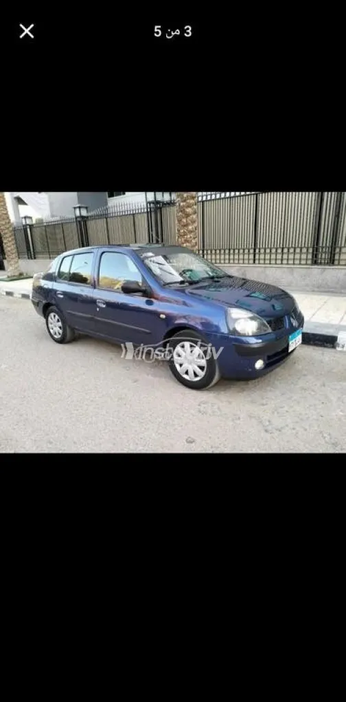 رينو كليو 2006 أزرق غامق مستعملة للبيع - 4