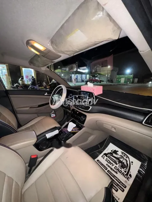 هيونداي توسان 2020 أبيض مستعملة للبيع - 5