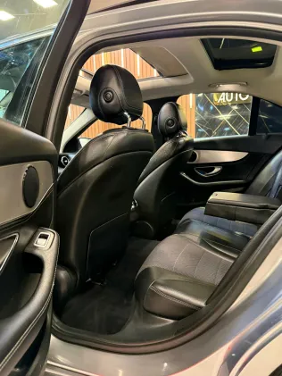 مرسيدس C 180 2016 أبيض مستعملة للبيع