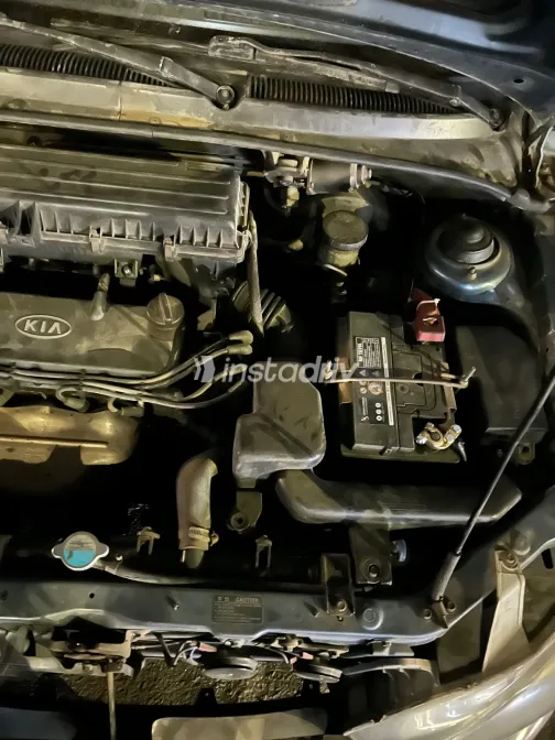 كيا ريو 2001 أبيض مستعملة للبيع - 10