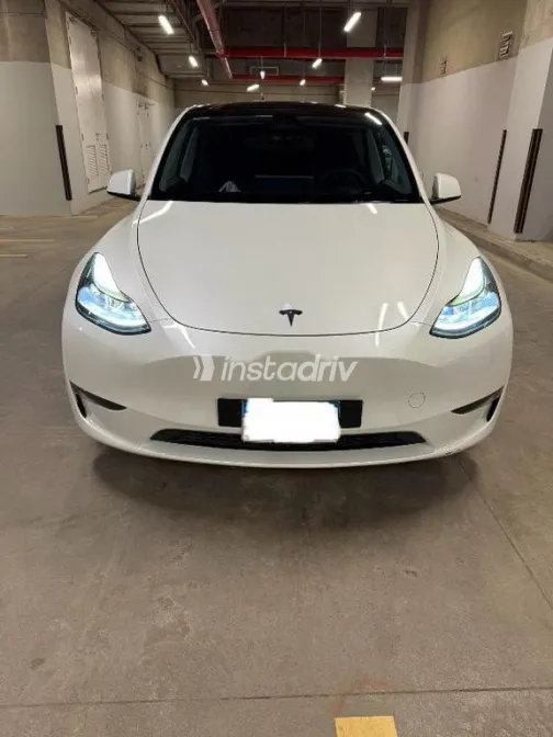 Tesla Model Y 2023 White Used for Sale - 1