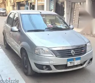 رينو لوجان 2010 فضي مستعملة للبيع