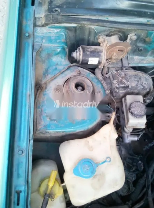 هيونداي اكسيل 1993 أزرق غامق مستعملة للبيع - 4