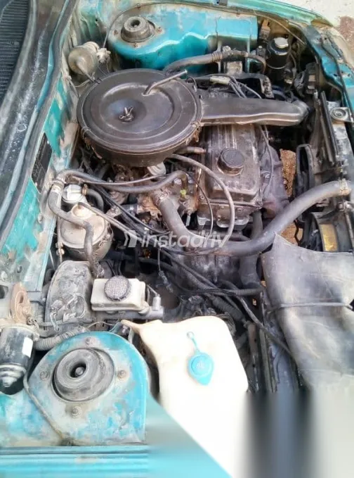 هيونداي اكسيل 1993 أزرق غامق مستعملة للبيع - 6