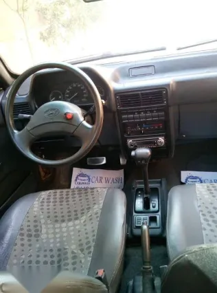 هيونداي اكسيل 1993 أزرق غامق مستعملة للبيع