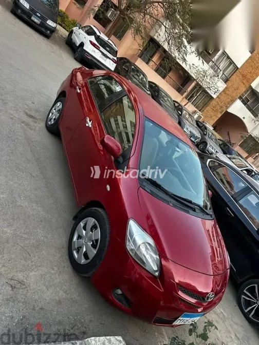 تويوتا ياريس 2008 أحمر مستعملة للبيع - 5