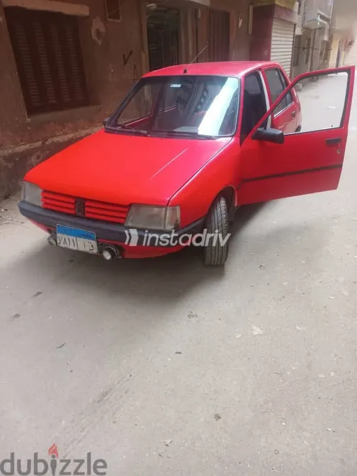 بيجو 205 1984 أحمر مستعملة للبيع - 2