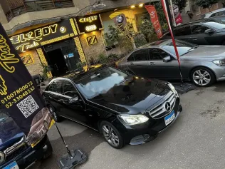 مرسيدس E 180 2016 أبيض مستعملة للبيع