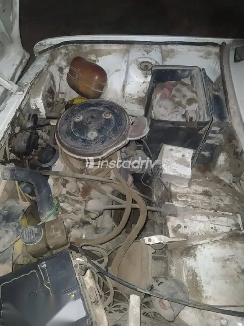 فيات 128 1987 أبيض مستعملة للبيع - 4