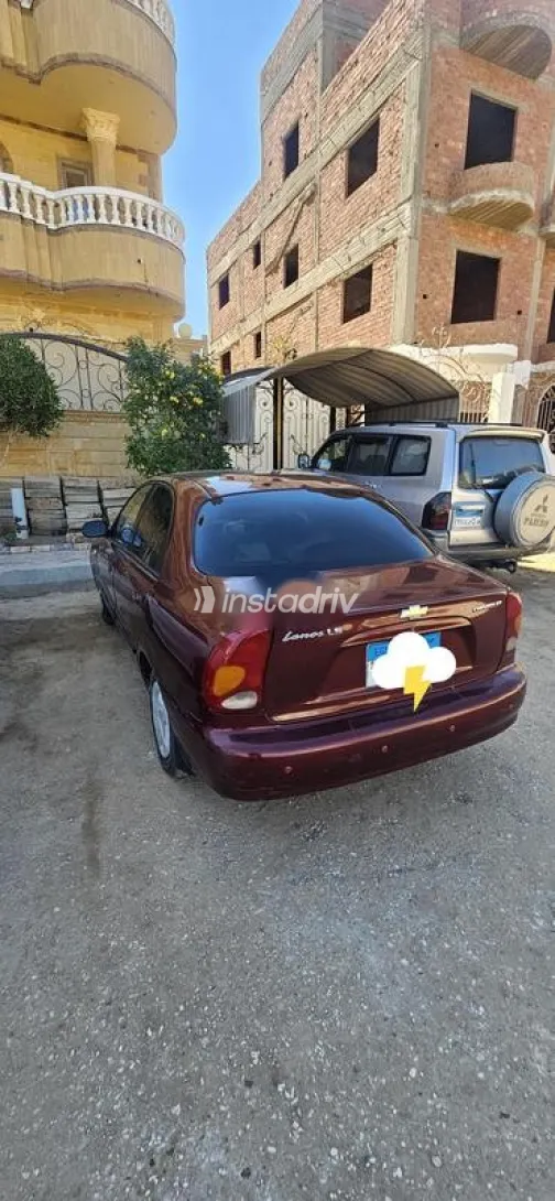 شيفروليه لانوس 2014 أحمر غامق مستعملة للبيع - 3