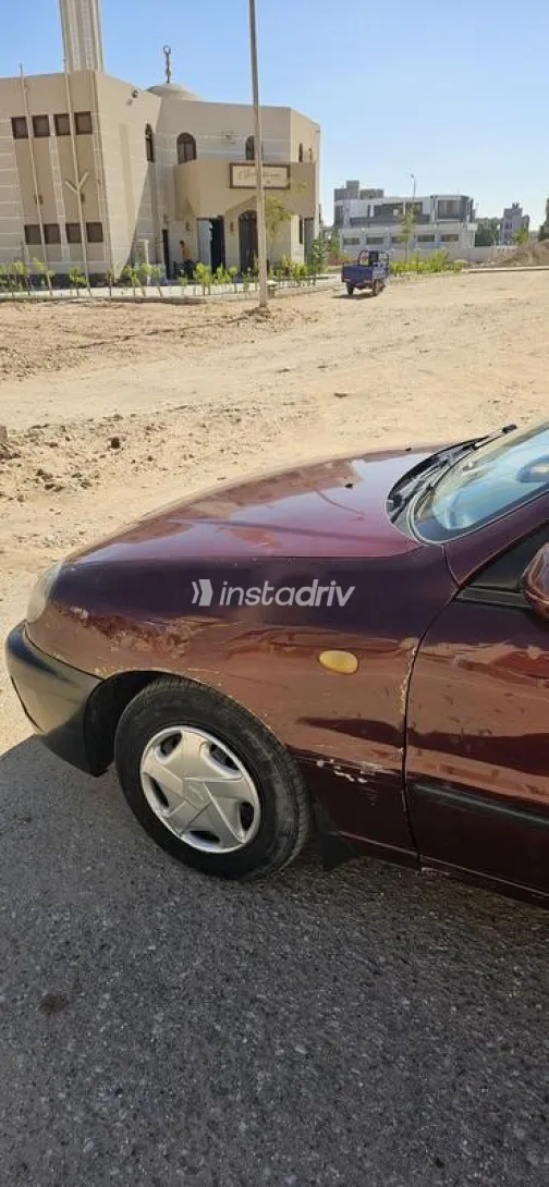 شيفروليه لانوس 2014 أحمر غامق مستعملة للبيع - 5