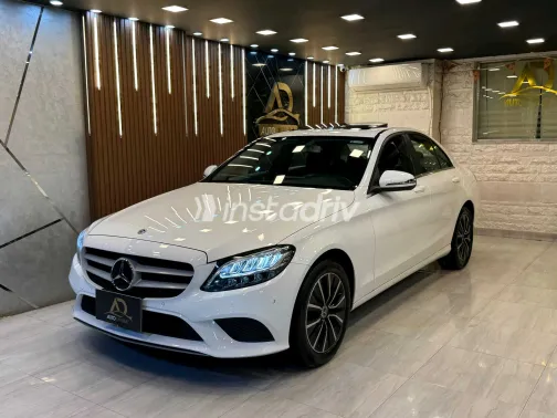 مرسيدس C 200 2019 أبيض مستعملة للبيع - 9