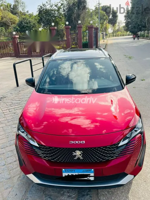 بيجو 3008 2021 أحمر مستعملة للبيع - 10