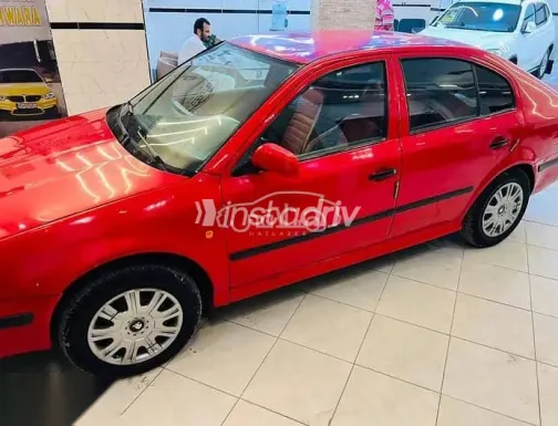 سكودا اوكتافيا 1998 أحمر مستعملة للبيع - 5