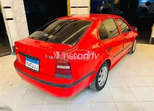 سكودا اوكتافيا 1998 أحمر مستعملة للبيع - 6