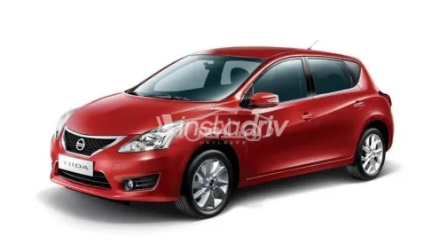 Nissan Tiida 2015 Red Used for Sale - 3