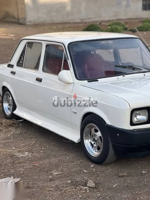 فيات 128 1988 أبيض مستعملة للبيع - 3