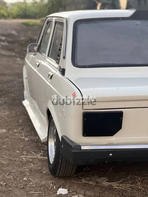 فيات 128 1988 أبيض مستعملة للبيع - 4
