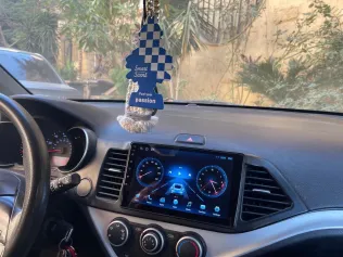 كيا بيكانتو 2016 أبيض مستعملة للبيع