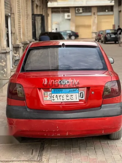 Kia Rio 2008 Red Used for Sale - 2