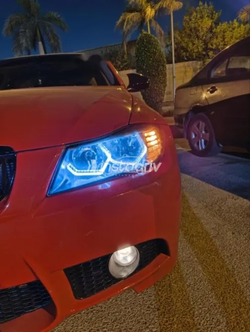 بي ام دبليو 316 2006 أحمر مستعملة للبيع - 4